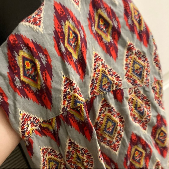 Xhilaration Women’s Size Medium Sleeveless lace-up Drawstring Top| Bohemela Boho - Picture 7 of 7